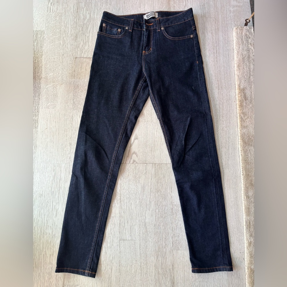 Naked & Famous Denim Blue Skinny Jeans